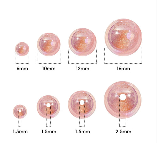 Mermaid Round Beads